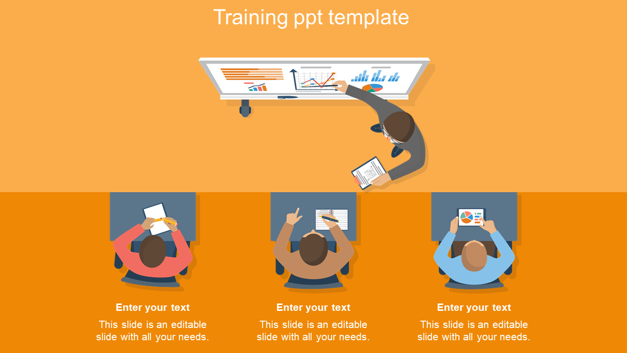 Creative Training PPT Template Presentation Designs
